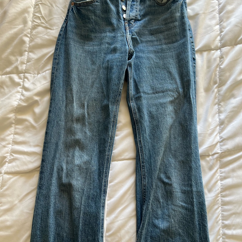 H&M High Rise Blue Women's Jeans